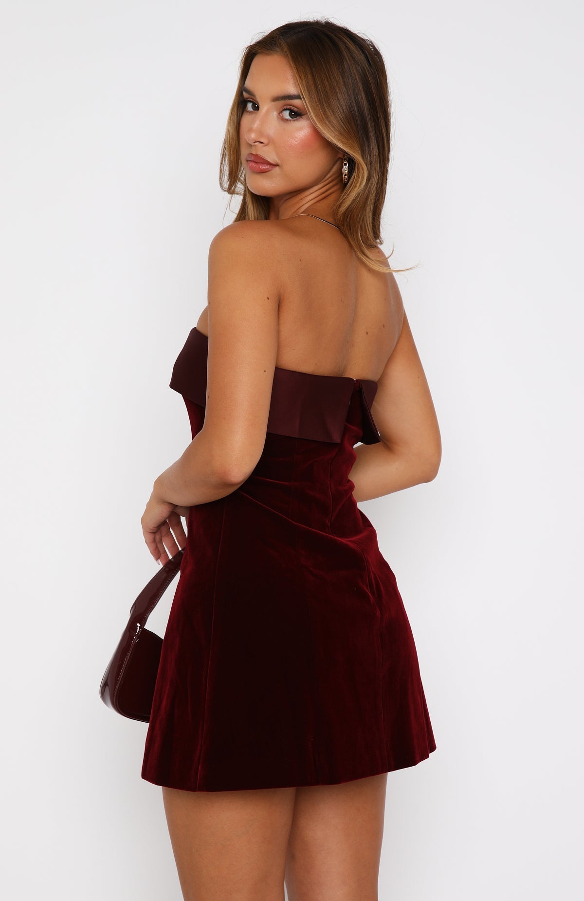 Grace - Velvet Mini Dress