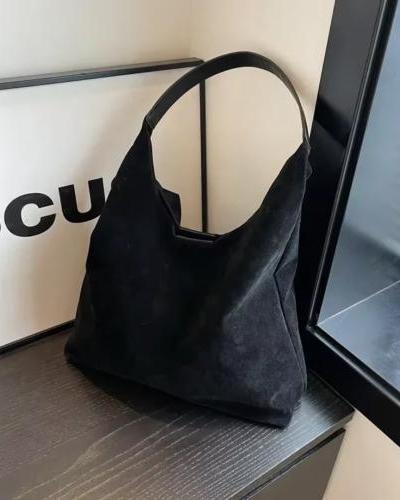 Lily - Suede Tote Bag