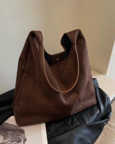 Lily - Suede Tote Bag