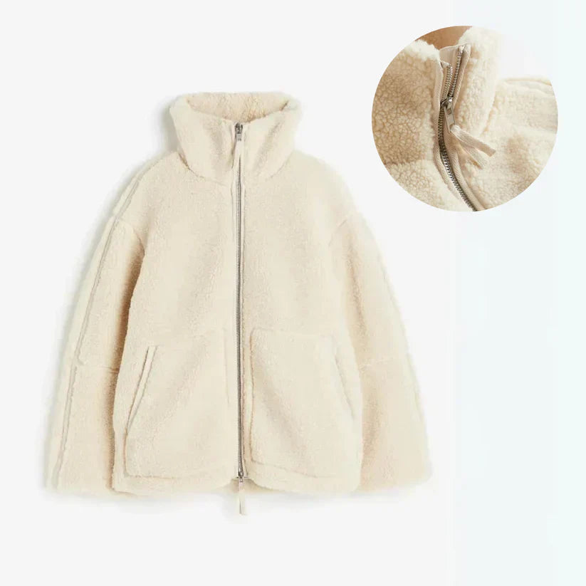 Jade - Cozy Teddy Fleece Jacket