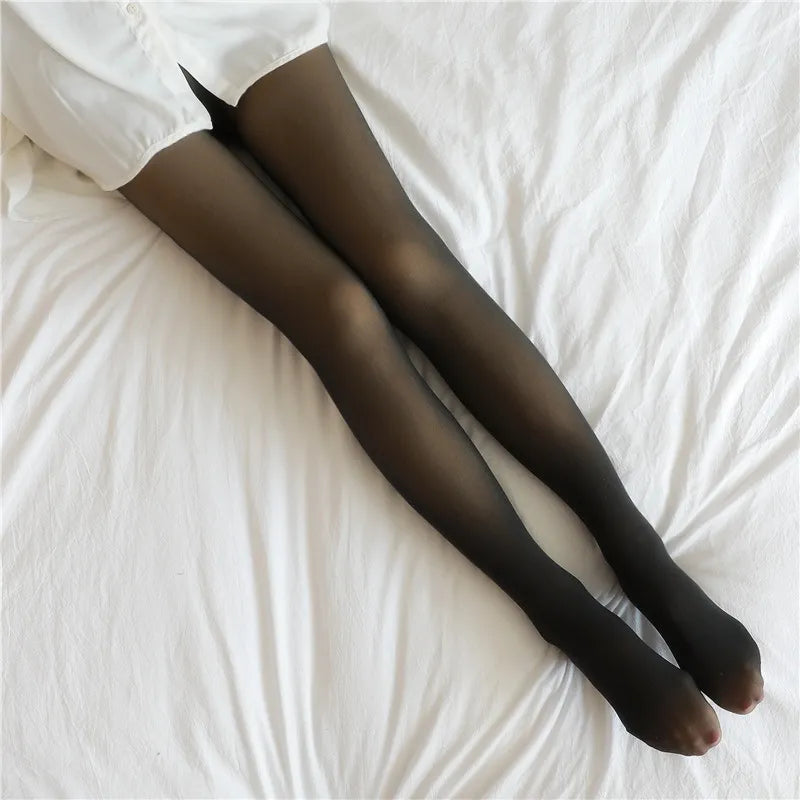 Paula - Warm Fleece-Lined Tights